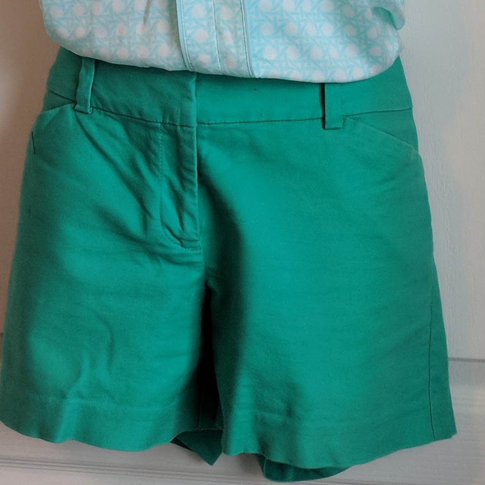 Bright Turquoise Shorts Ready For Summer